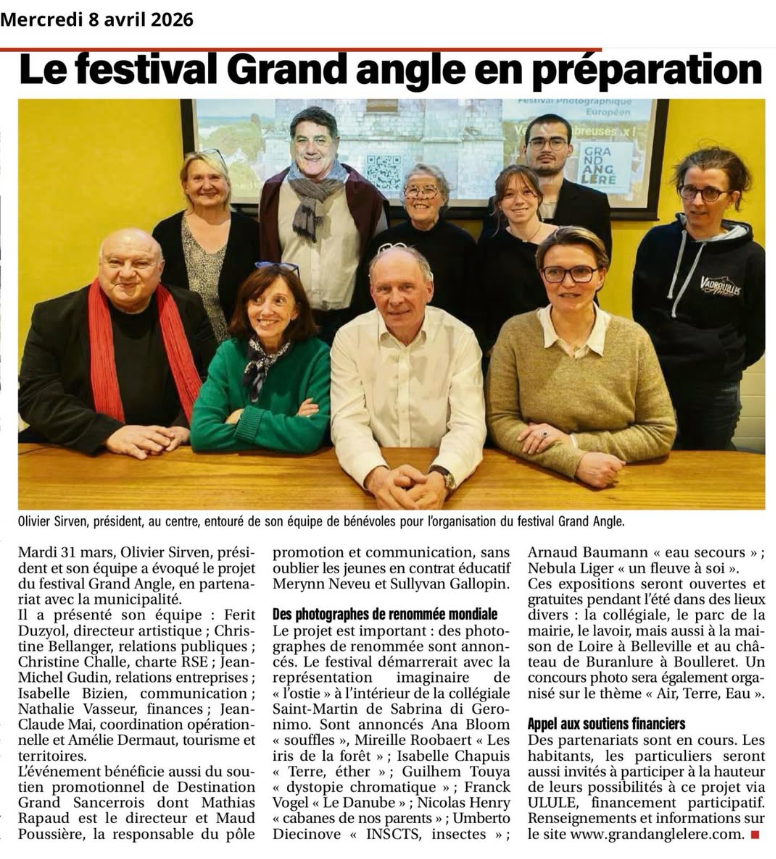 Article Journal de Gien — 8 avril 2026